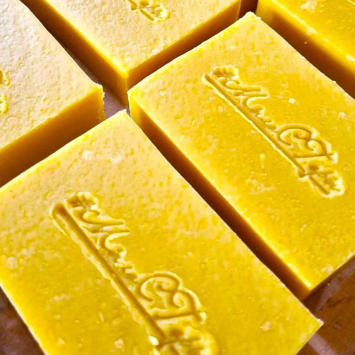 Морковное. Мыло.